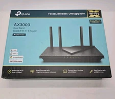 TP-Link Dual-Band AX3000 Wi-Fi 6 Router Archer AX55 Wireless Gigabit Router