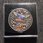 2026 - USA vs RUSSIA - Trump Putin Global Conflict 1 Oz .999 Copper UV Reactive — photo 8