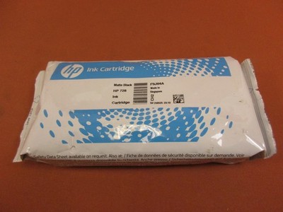 Original HP 728 Matte Black F9J64A verschweißt