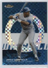 2005 Topps Finest Blue X-Fractor /150 Dave Winfield #161 HOF 8d4