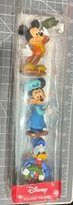 Figuras navideñas de Disney Mickey's Christmas Carol Minnie Mouse Pato Donald