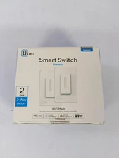 Smart 3 Way Dimmer Switch, Smart Wifi Mesh Dimmable Light Switch Compatible 2 PK