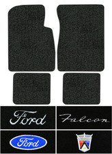 1966-1969 Ford Falcon Futura Floor Mats - 4pc - Loop