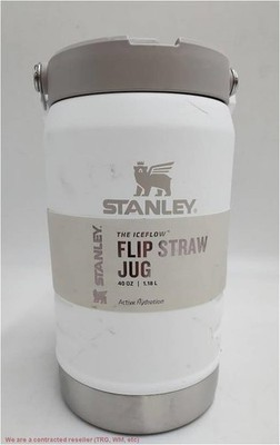 Stanley Iceflow 2.0 Flip Straw Jug With Handle 40 Oz Frost READ DESCRIPTION