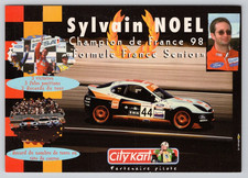 City Kart Sylvian Noel Champion de France 98 Advertising Postcard