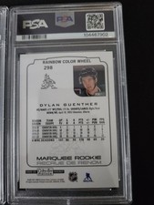 Dylan Guenther Rookie Color Wheel PSA 9 2023-24 Opc Platinum Utah Mammoth 