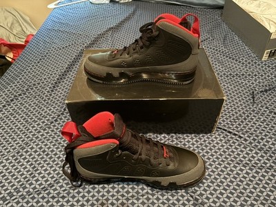 Size 10 - Air Jordan AJF 9 Black Red Brand New! Ships Fast!