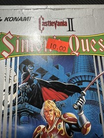 Vintage Castlevania II Simon's Quest NES Nintendo Video Game CIB Konami RPG