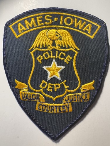 Ames Iowa Police Patch