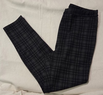 Gently Used Sanctuary x Anthropologie Plaid Sz L Carnaby Kick Crop Stretch Pants
