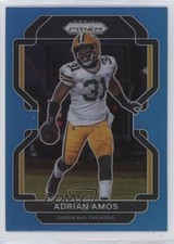 2021 Panini Prizm Light Blue Prizm Adrian Amos #143 18vn