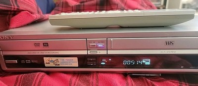 Sony RDR-VX500 DVD+RW/-R, DVD+VCR Recorder Works Great Includes Remote Control 