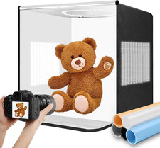 Pro 24"X24" Photo Studio Light Box 3-Side Light Panel/3-Temp/Dimmable 10 -100 /C