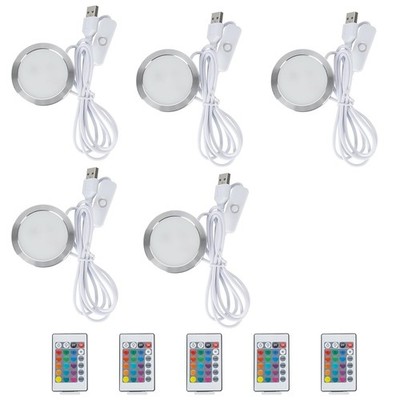 5sets DIY Model for Led Lamp Kit,Led 16 Colors RGB 3D Printer Light DIY9607