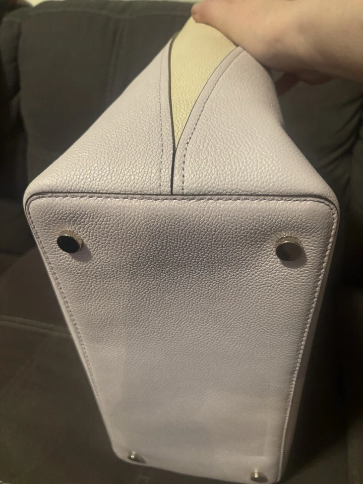 Bolso de Mano Kate Spade Margaux Grande de Hombro Lila con Luz de Luna Nuevo con Etiquetas Foto 3 de 4