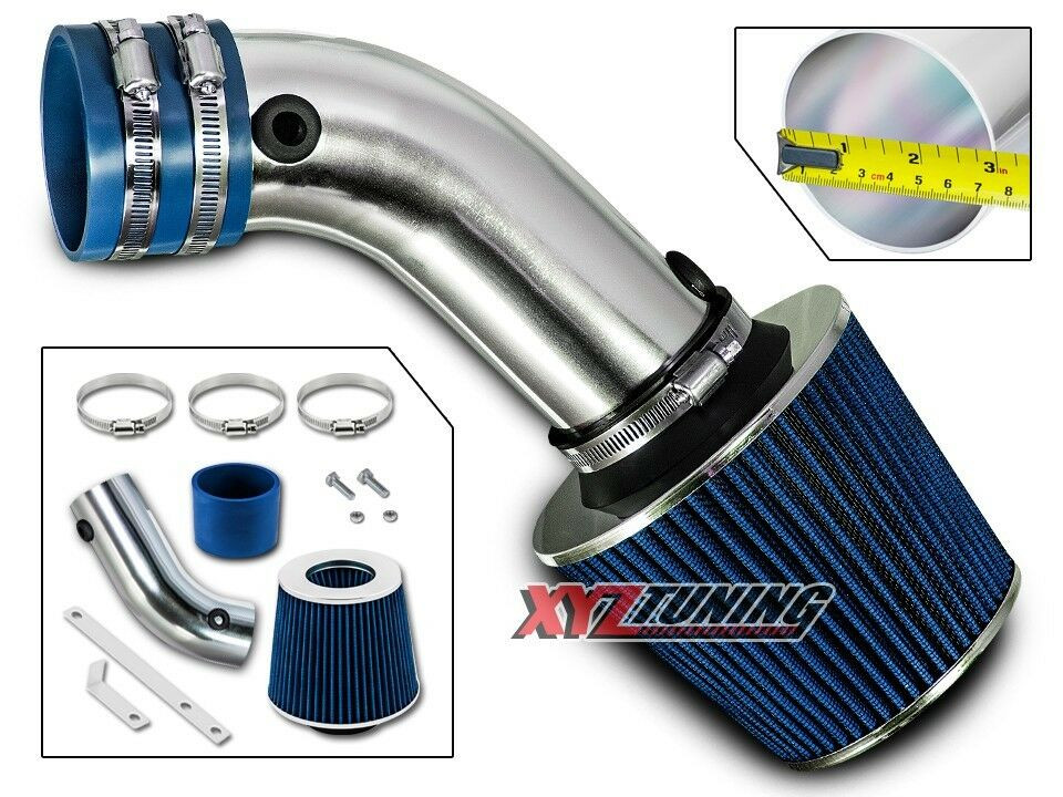 Blu Corto RAM Aria Aspirazione Kit + Filtro Per 90-93 Cutlass/Cutlass Supreme