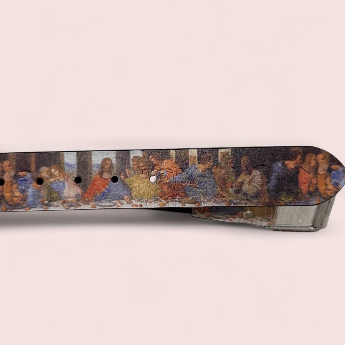 Supreme Last Supper Leather Belt - SS25 - Size L | eBay