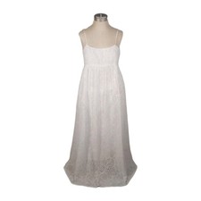 Asos Design Embroidered White SunDress Size 6 Beach Bride Boho Romance Tropical