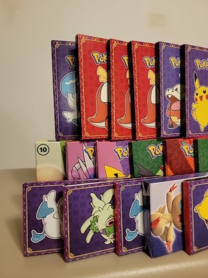 mcdonald's pokemon cards box Pokemon Cards McDonald's Boxes Sealed