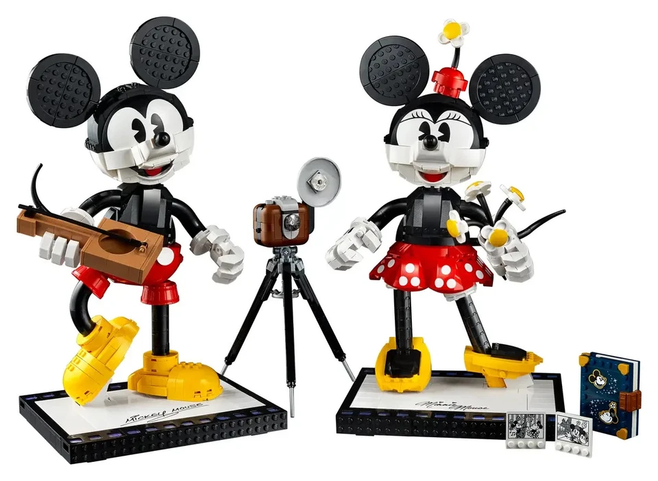 🐭NEW🐭 MOC 43179 Mickey Mouse & Minnie Mouse Building Blocks 1739pcs Disney - Image 3 of 4