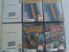 Playstation 2 PS2 Lot of 6 Games Rouge Galaxy, Eragon, Crash ,Big Mutha +++