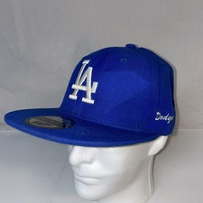LA Dodgers blue hat, Snap back, adjustable, MLB, Baseball, with sticker