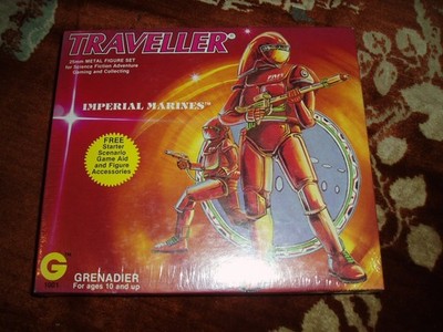 GRENADIER MODELS Inc. TRAVELLER IMPERIAL MARINES #1001 SEALED/UNOPENED