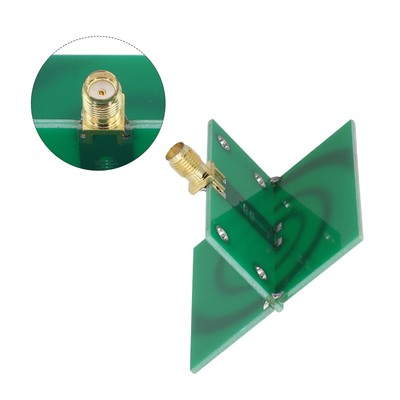 Wide Frequency Range Circularly Polarized Antenna for Enhanced Signal Reception