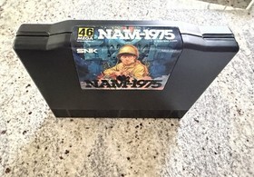 NEO GEO SNK NAM-1975 Authentic AES USA COMPLETE CIB CART MANUAL CASE US SELLER!