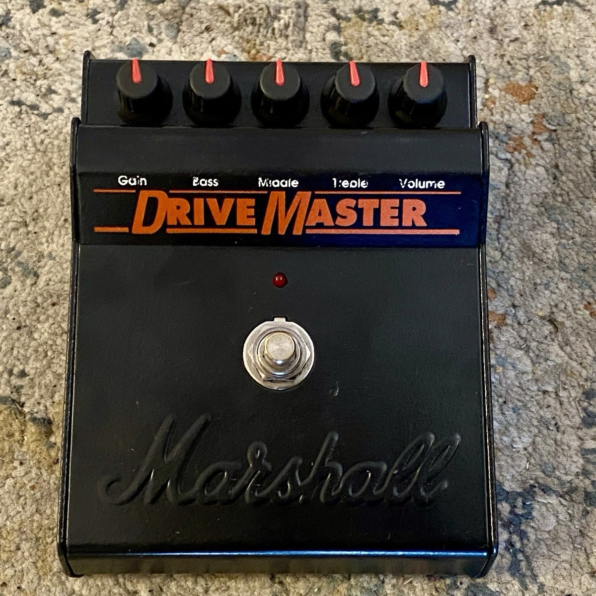 Collection of 90's MK1 Marshall Pedals BluesBreaker DriveMaster