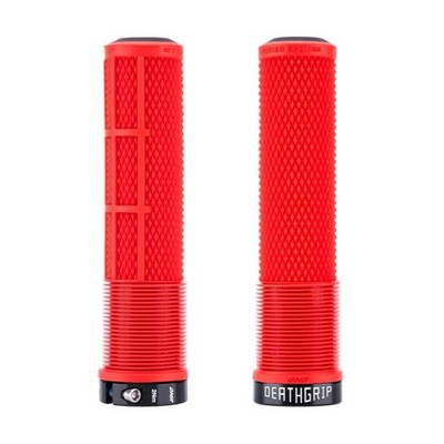 DMR DeathGrip 2 rot Fahrrad Lenkergriffe dünn flanschlos