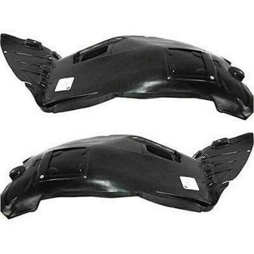 2006-2012 3-Series E90 E91 Front Fender Liner Set Driver Passenger Sides