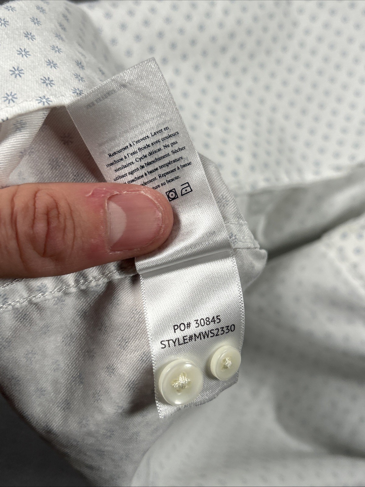 Faherty Short Sleeve Button Down Supima Cotton Ge… - image 6