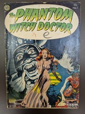 RARE 1952 The Phantom Witch Doctor Dr. #1 Good 2.0 Original & Complete