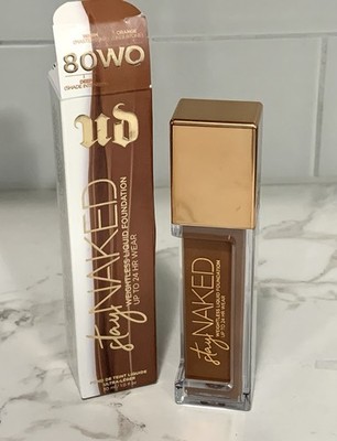 URBAN DECAY~Stay Naked~Weightless Liquid Foundation~#80WO~1oz/30ml~New/Boxed