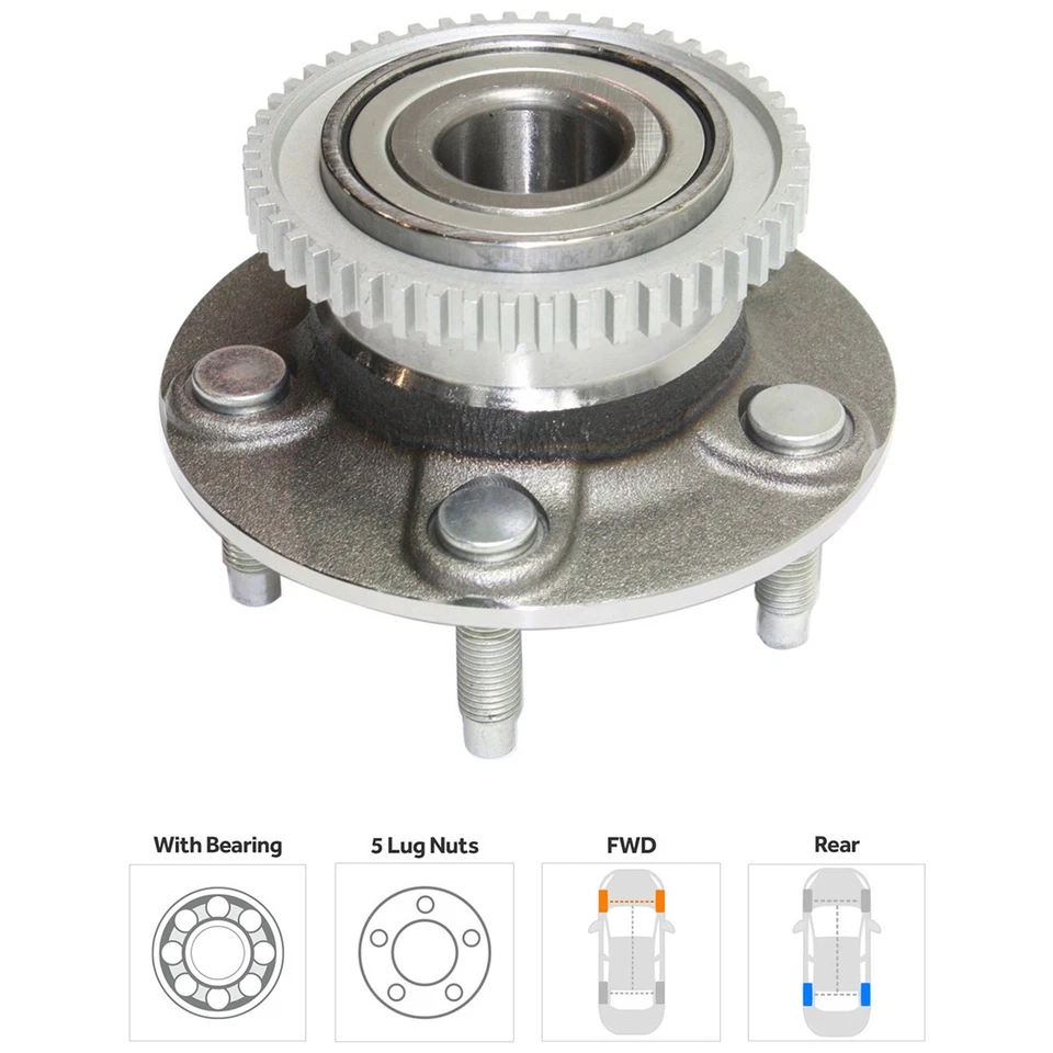 TrueDrive Wheel Hub For 1997-2003 Ford Windstar - Image 2 of 4