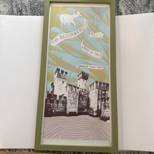 The Decemberists 2007 European Tour Poster Framed
