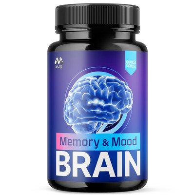 (1 Pack) Memory and Mood Brain Advanced Brain Support Supplement 60 Capsules