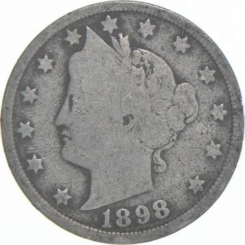 1898 Liberty V Nickel G - 第 1/5 張圖片