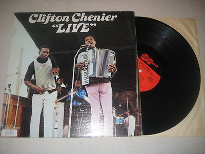 Clifton Chenier - Live   Vinyl  LP 
