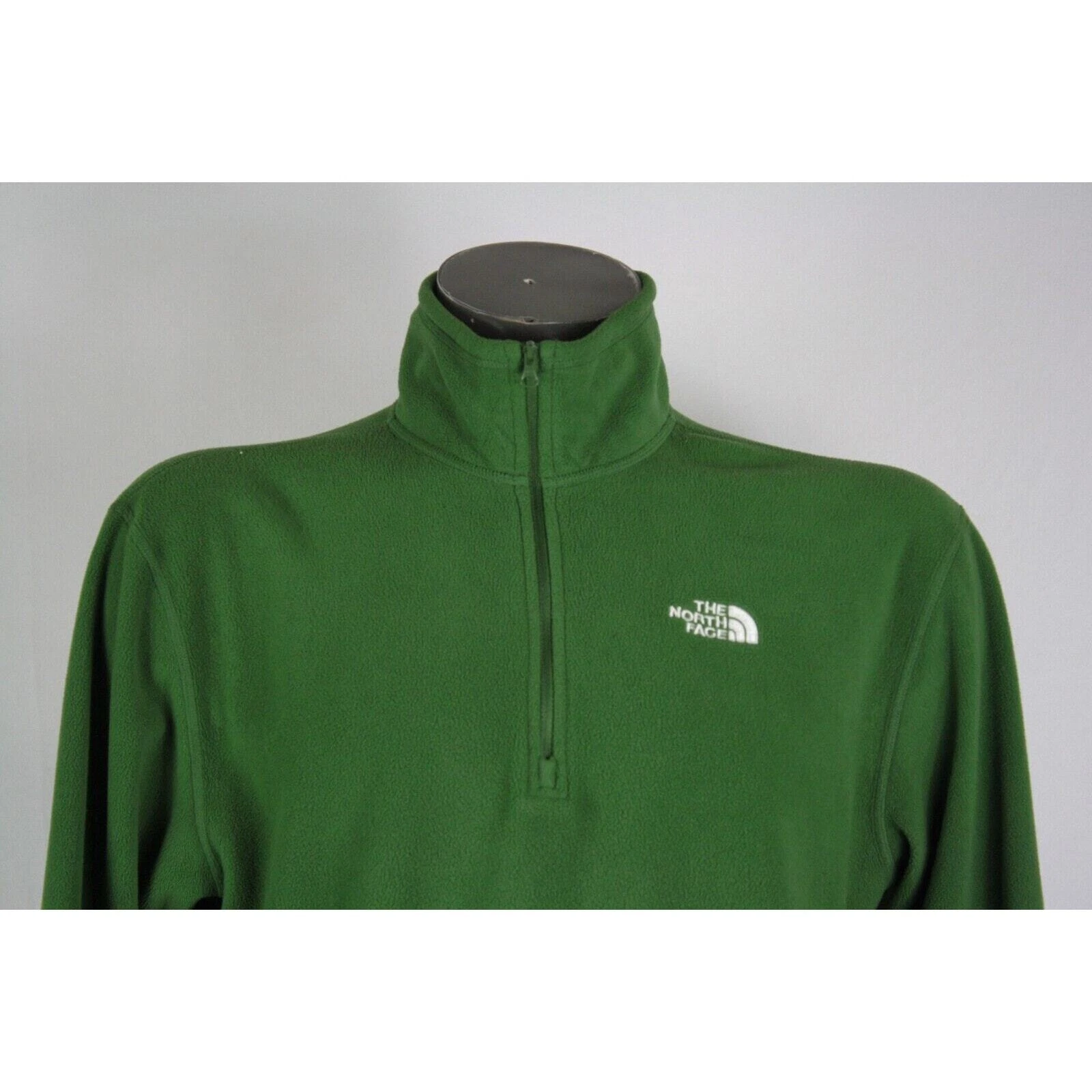 north-face half dome logo micro fleece pullover hoodie