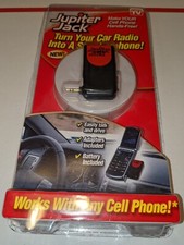 JUPITER JACK WORKS WITH CELL PHONES UNIVERSAL CAR RADIO SPEAKERPHONE NEW SEALED