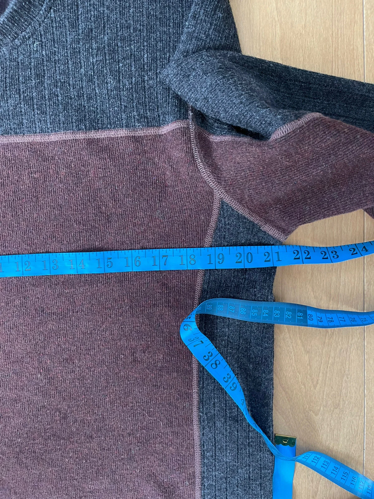 prana pullover colorblock sweater