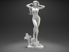 Red Vampirella 3D printed Model Kit Figure Un...