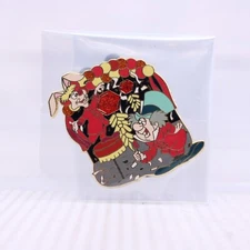 B4 Disney Store Shopping Pin LE Alice Wonderland Mad Hatter March Hare Mystery