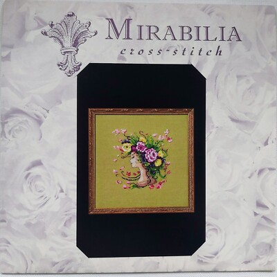 Pretty To Think So Mirabilia Beaded Cross Stitch Chart Pattern MD195