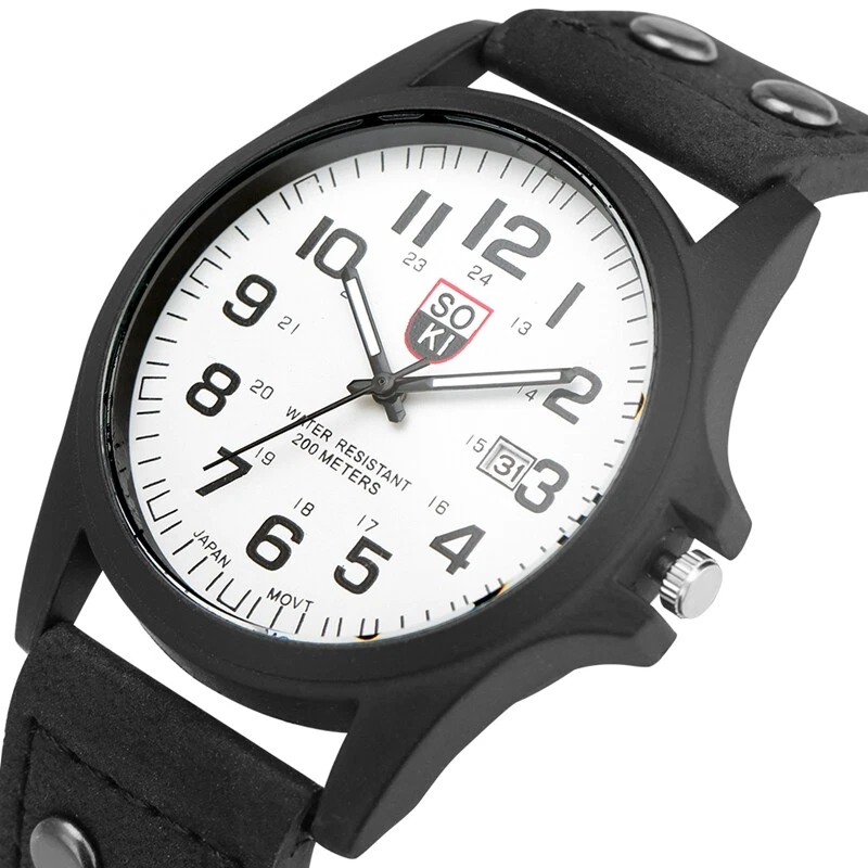 Soki military shop watch