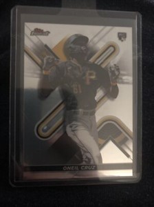 Oneil Cruz 2022 Topps Finest Base RC Rookie Card #16 Pirates