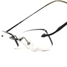 Light Gray Tint Modern Stylish Sexy Rectangle Mens Womens Frameless Sun Glasses