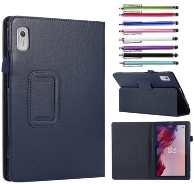 Lenovo Tab M9 Case Magnetic PU Leather Folio Stand Cover for Nook